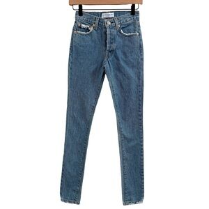 RUNWAYDREAMZ High-Rise Classic Blue Skinny Jeans